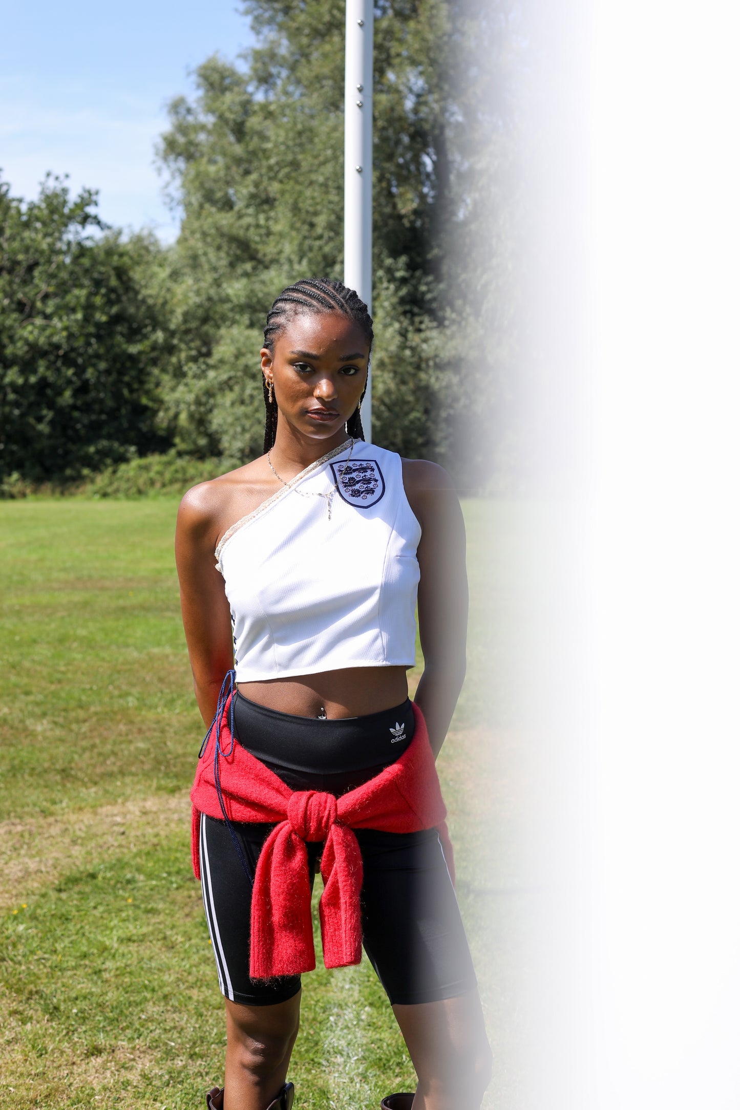 Custom One Shoulder Corset Top
