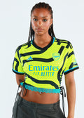 Cropped Neon Arsenal Top