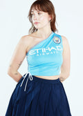 Man City One Shoulder Corset