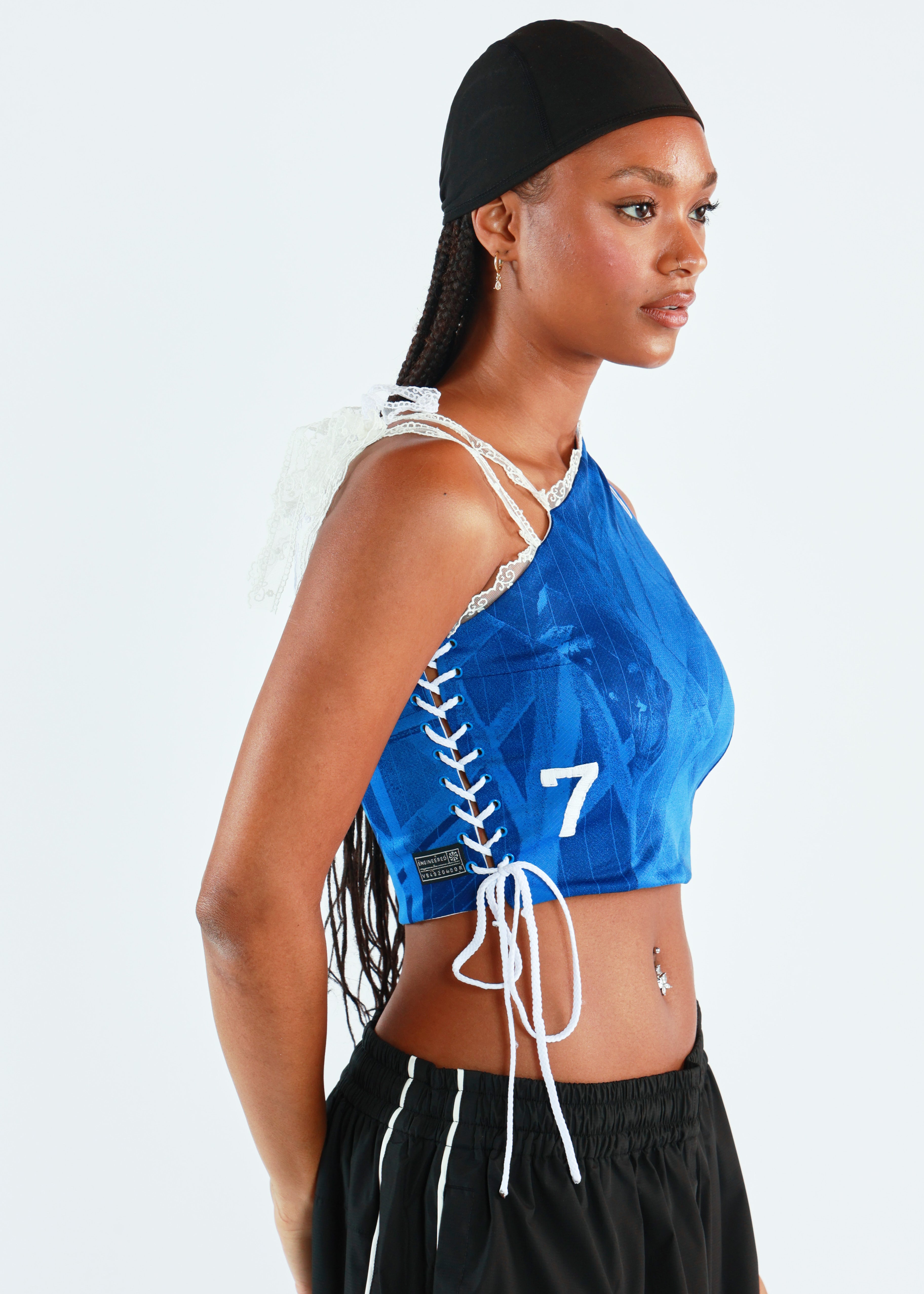 Chelsea One shoulder Corset Top