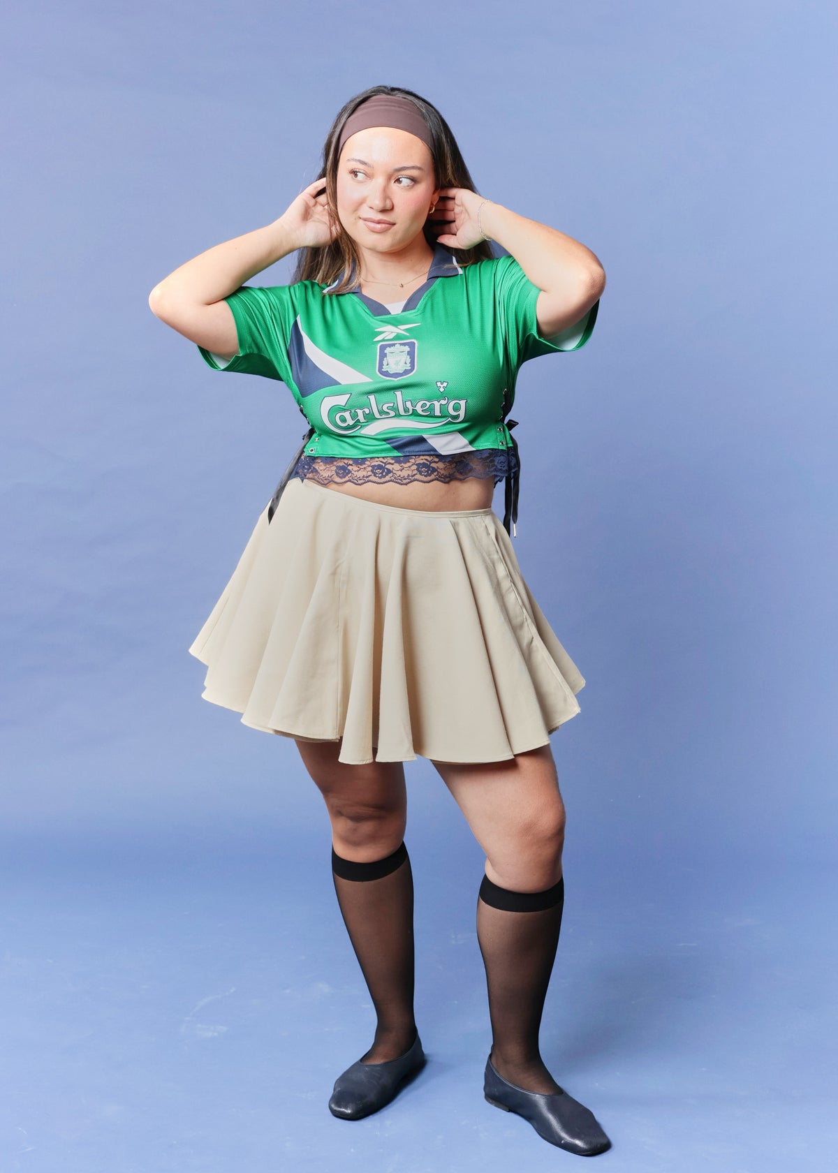 Green Liverpool Corset Top