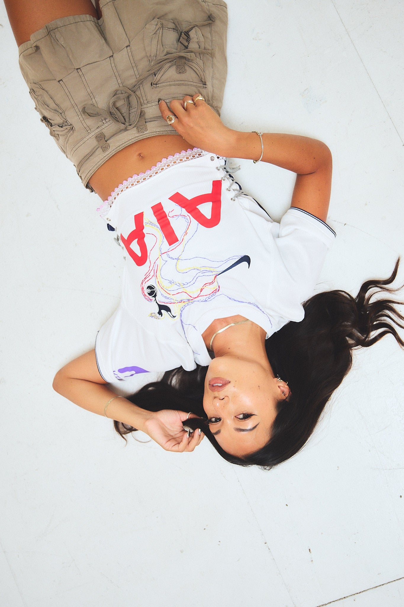 JESS embroidered Corset Top